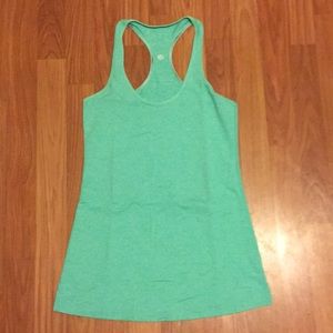 Lululemon Mint Green Racerback Tank